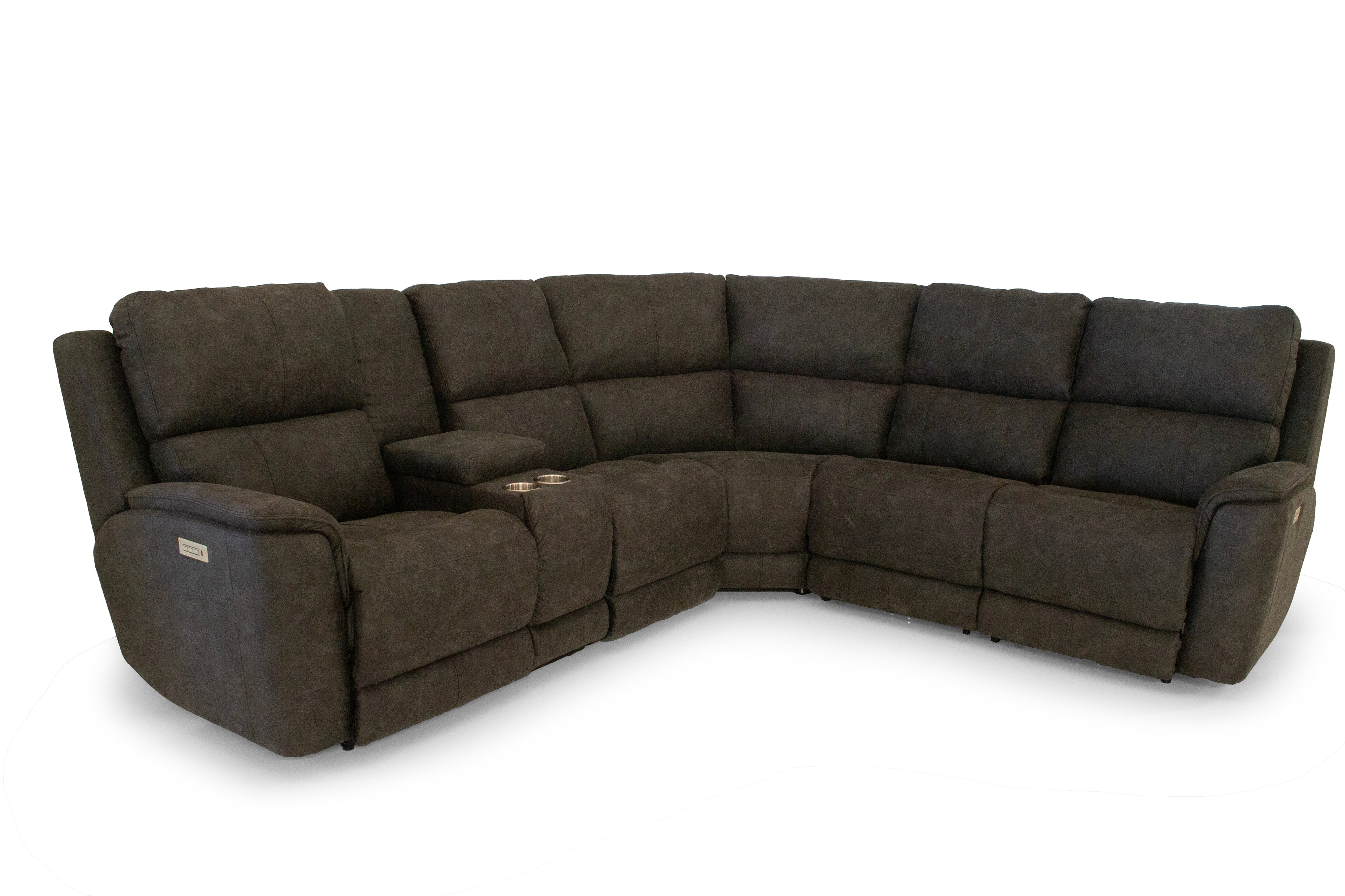 Stanton 867 Sectional Shown in Deschutes Ink Furniture World SW (WA)