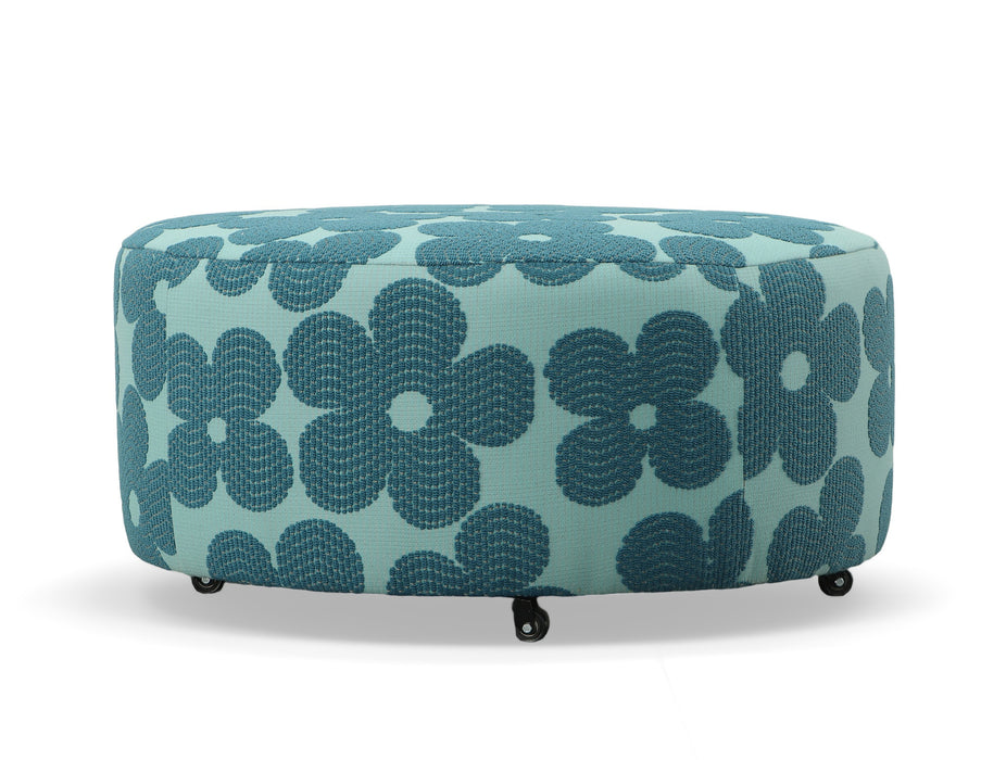 Stanton Furniture 900 Ottoman - Shown in Disco Ocean - Furniture World SW (WA)