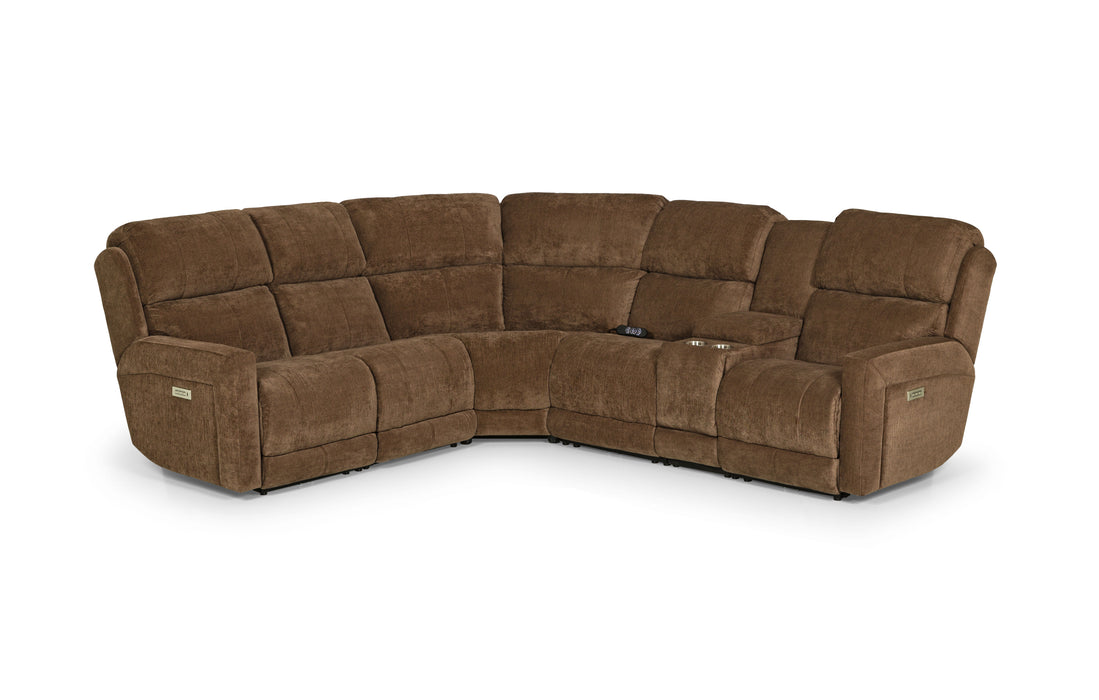 Stanton 947 Sectional – Shown in Polo Club Java