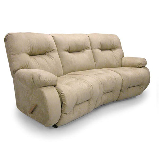 BRINLEY COLLECTION LEATHER POWER HEAD TILT RECLINING CONVERSATION SOFA- U700CZ4 image